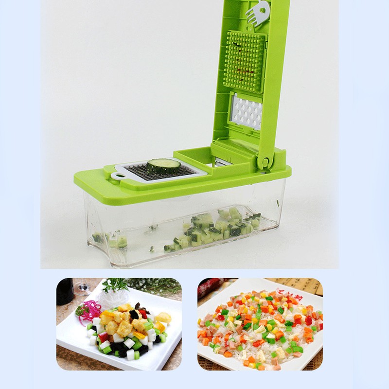Vegetable Cutter Manual Potato Chopper Vegetable Grater Fruit Food Slice