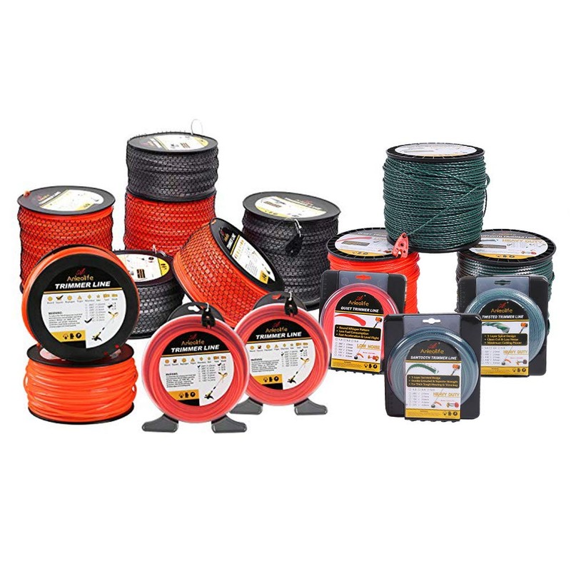 A Anleolife 3-Pound Heavy Duty Sawtooth 140-mil-by-328-ft Dual Core String