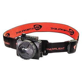 Streamlight LED Headlamp, Plastic, 50, 000 hr Lamp Life, Maximum Lumens Output: 125, Black 61603-1 Each
