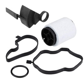 TKSE Oil Filter Crankcase Oil Vent Filter for 3 Series E46 320D E39 520D 530D 11127793164