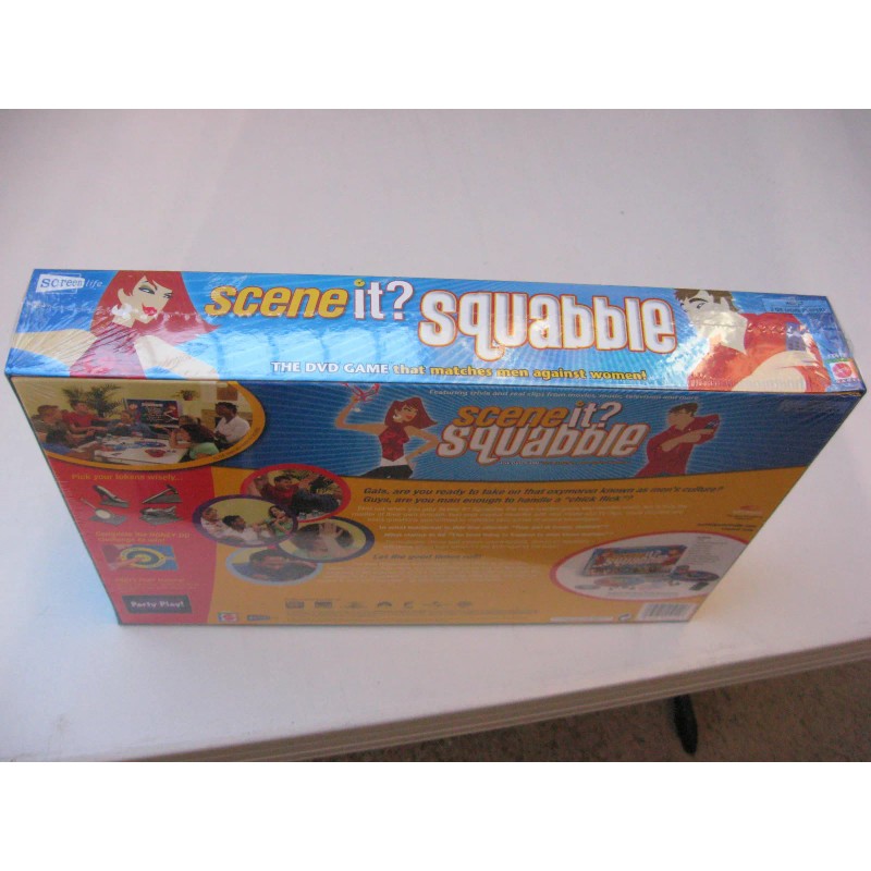 Mattel New Scene It Squabble Game NIB Sealed Men Vs