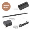 Dooricade Security Door Bar (Black - Heavy Duty) Use as