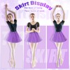 Foaincore 9 Pcs Women's Tutu Skirt Adult 4 Layered Tulle