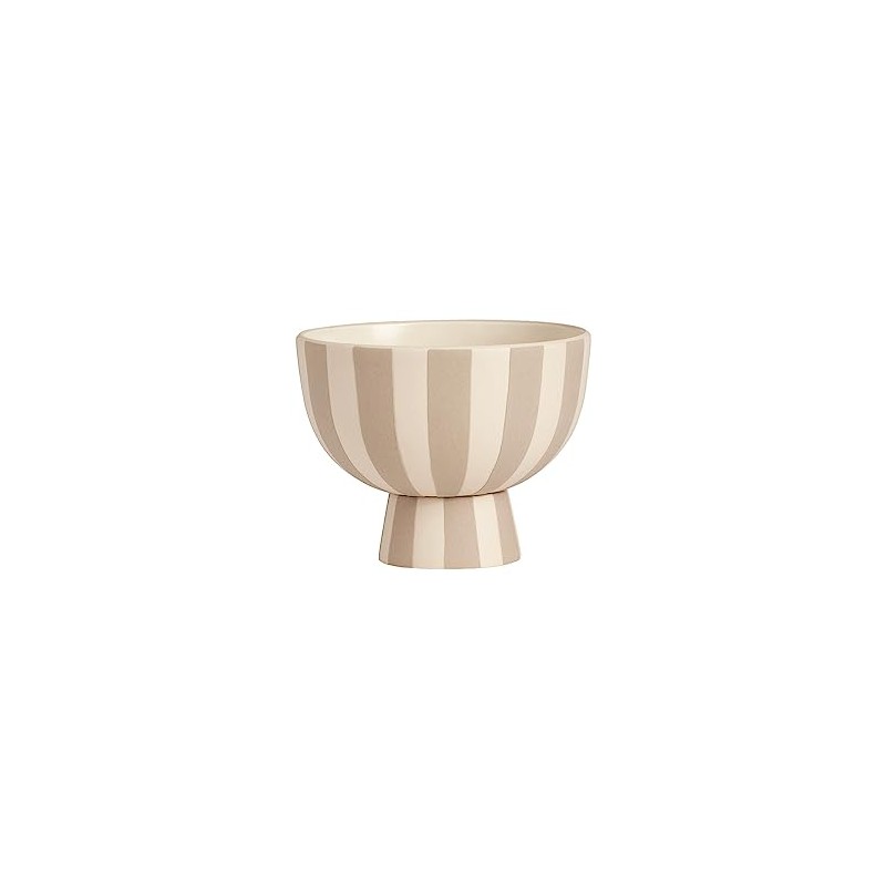 OYOY Living Design Toppu Mini Bowl Grey Stoneware Diameter 12.6
