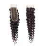 2x6 Deep Wave Lace Closure Human Hair Deep Part 2x6