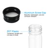 PATIKIL 65ml Plastic Test Tubes with Screw Caps, Set of