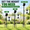 79 Inch Bird Feeder Pole, Heavy Duty 1 Inch Metal