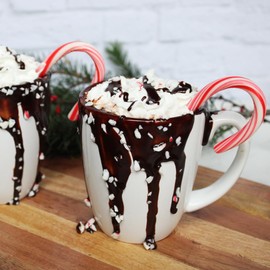 Paradigm Foodworks - Peppermint Patty Haute Fudge Sauce - Mint & Chocolate Delight for Ice Cream, Cakes, Cookies and More (10oz - 283g)