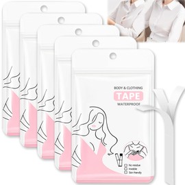 180 Pcs Body Tape & Fashion Tape- Double Sided Body Tape for Clothes, 85x18mm Strong Hold for Skirt & Fabrics, All Skin Tones & Sensitive Skin