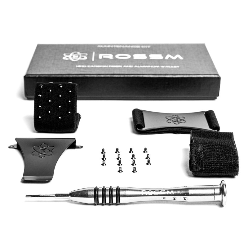 ROSSM Maintenance kit tools and replacement parts for your wallet