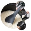 Gatuida 2pcs Rice Paddle Soup Spoons Non-Stick Serving Spoons for