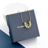 constantlife Cremation Jewelry for Ashes Horseshoe Urn Necklace for Women