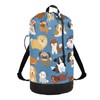 VIGTRO Laundry Bag Backpack Hamper Basket Large Heavy Duty Cute
