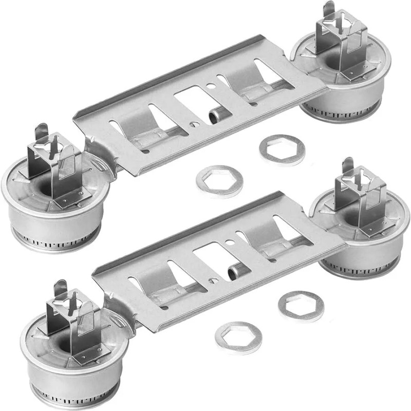 Replacement for GE WB16K10026 (2 PACK) Gas Stove Top Double