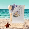 JQF Christian Butterfly Beach Towel 30x60 Inch, Floral Butterfly Bible