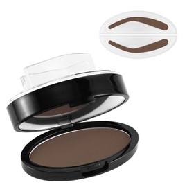 Boobeen Eyebrow Seal Stamp Powder - Waterproof 3 Seconds Eye Make Up Nature Coloring Kit - Creates Natural Looking Brows for Makeup Beginners