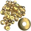 Jewellers Tools 100 Brass Domed Clock Washers (Round Hole) :