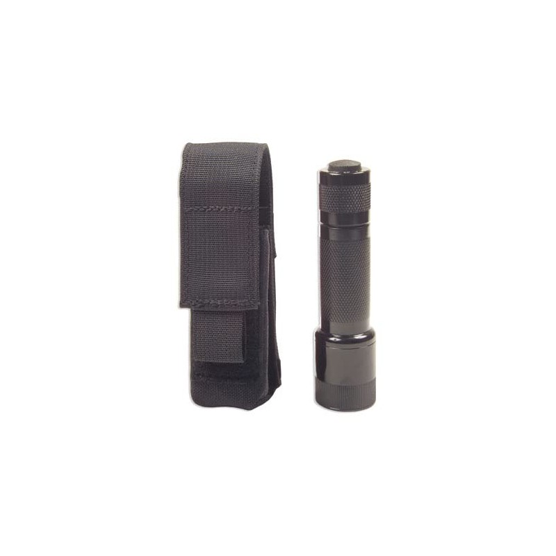 Elite Survival Systems MOLLE 6P Flashlight Pouch (Black)