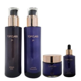 Charmzone Basic Set 7th Generation Top Class The Collagen Lifting 4-Piece Set (Skin & Lotion & Cream & Ampoule), 1 Set / 참존 기초세트 7세대 탑클래스 더 콜라겐 리프팅 4종구성 (스킨&로션&크림&앰플), 1세트