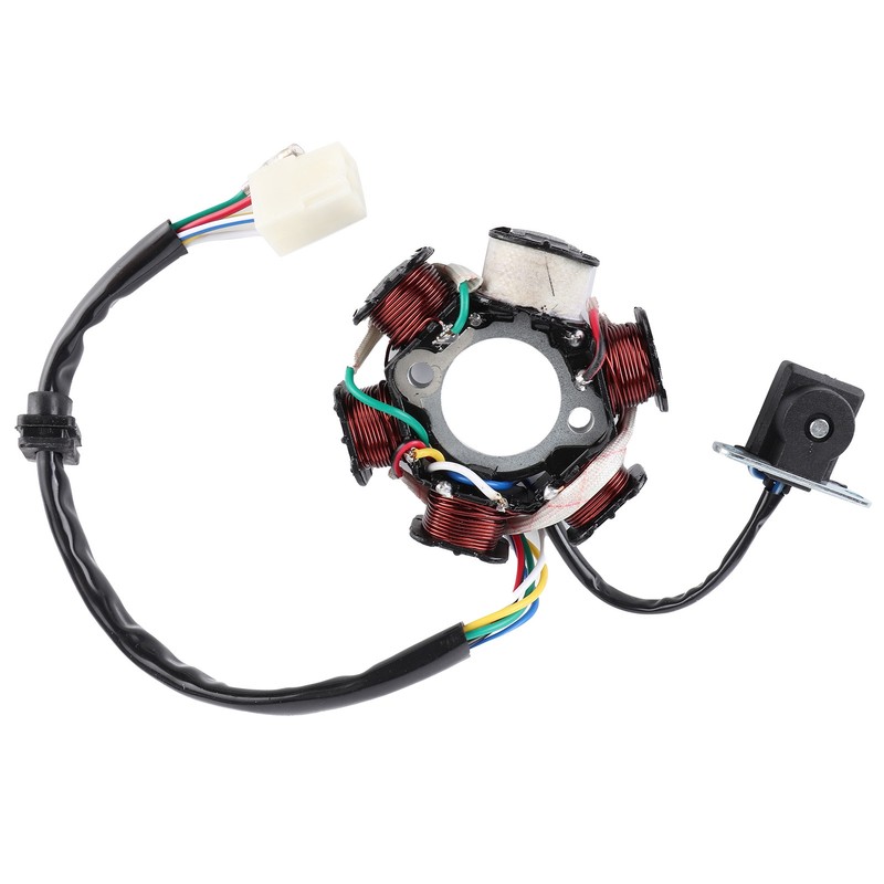 GY6 C110‑6 Magneto Stator Coil Replacement Parts Accessory for Dirt