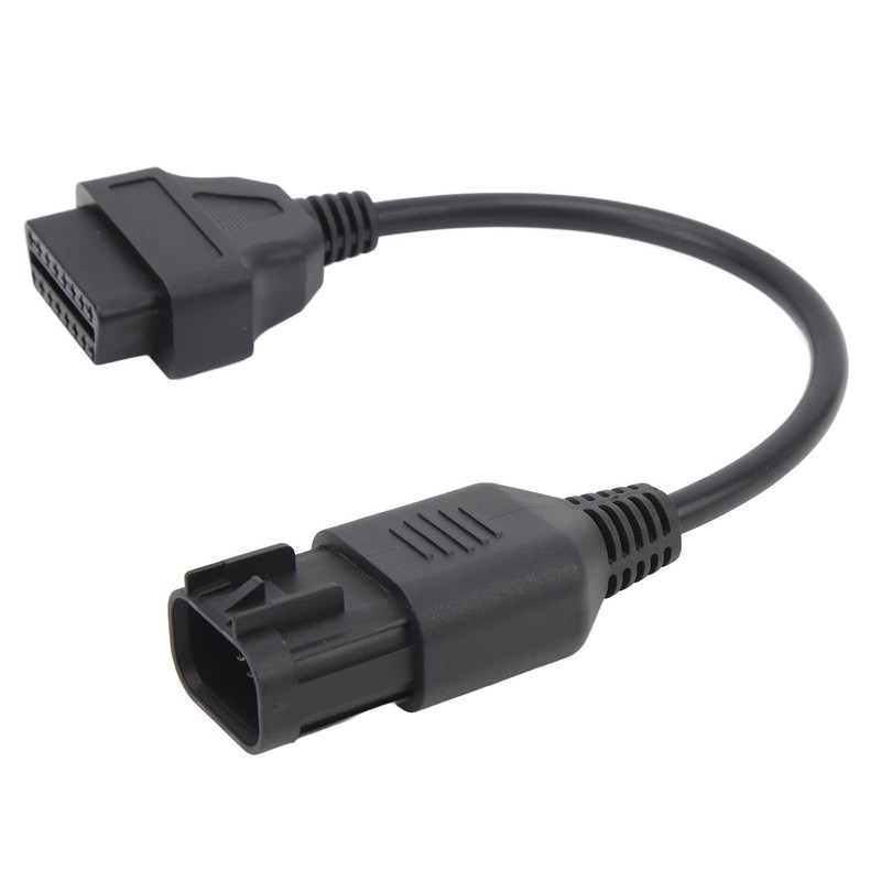 POCREATION Conector de diagnóstico OBD2, Adaptador de diagnóstico OBD2 a