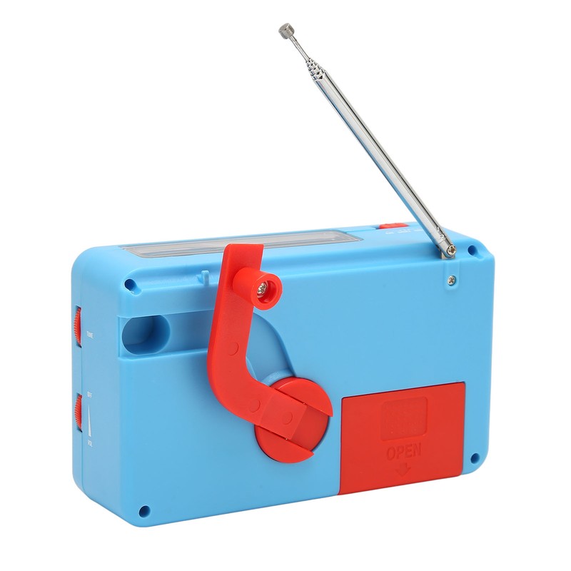 Emergency Radio Solar Powered Hand Crank AM FM Multifunction Portable