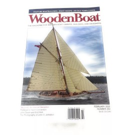 Wooden Boat Magazine February 2025 Issue 302 YouTube Boat Builders Mast Hoops
