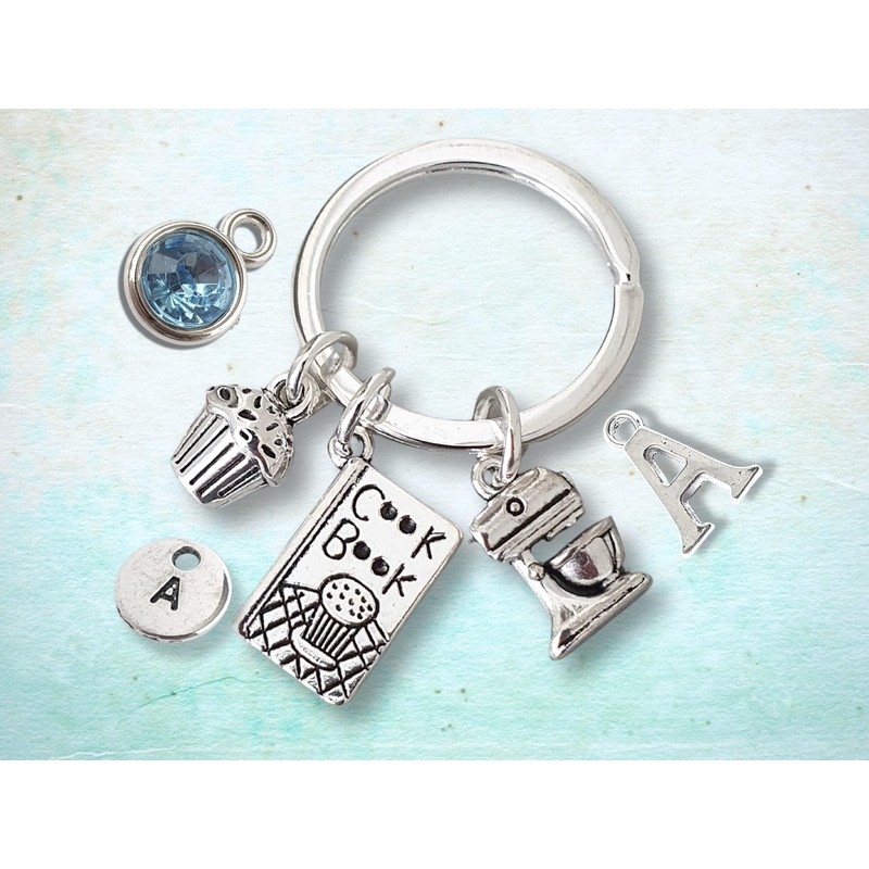 Cooks Key Ring, Key ring for Cook, Gift for Baker,