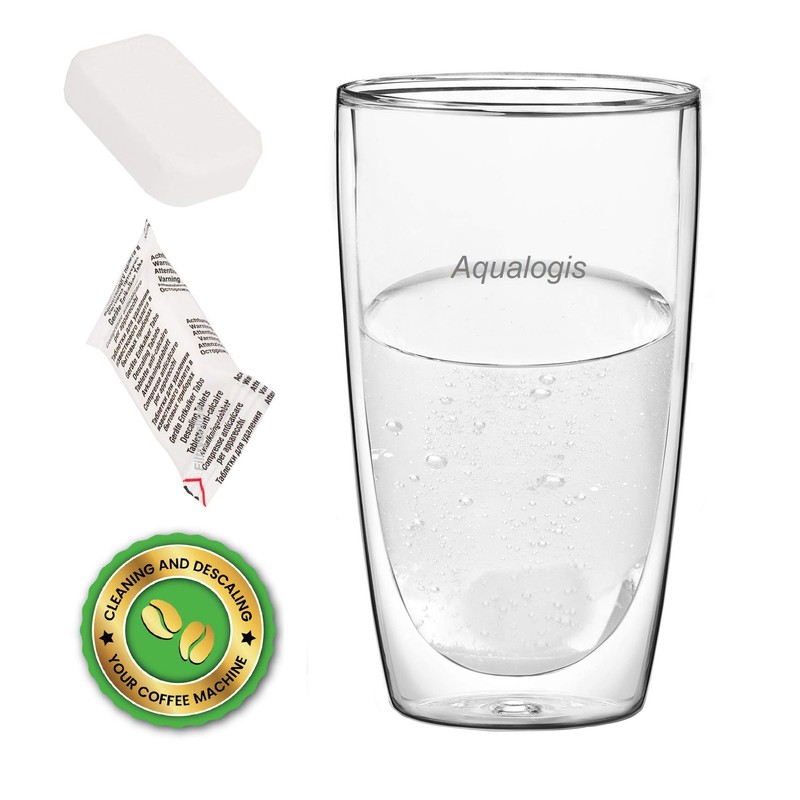 Aqualogis Decalc Compatible with Jura Krups F054 Bosch 311530 Delonghi