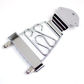 Fancy Trapeze Tailpiece For Hollow body Archtop Jazz Guitar ,Chrome (Short)