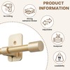 Curtain Rods No Drilling for Windows 28 to 36 Inch,