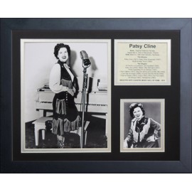 Legends Never Die "Patsy Cline" Framed Photo Collage, 11 x 14-Inch, (16599U)