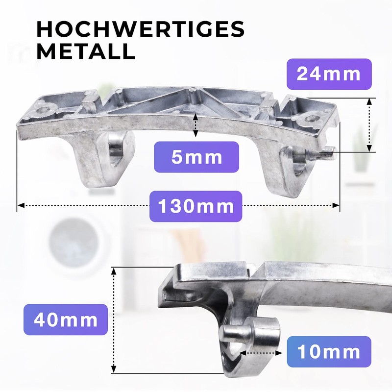 VIOKS Door Hinge Replacement for Bosch Siemens 171269 00171269 Hinge