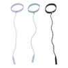 3PCS Eyelash Extension Tweezers Holders Bracelet Silicone Ring Tweezers Protector