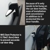 NKS Car Door Dent Protector - Non-Magnetic Removable Guard for