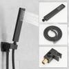 JingGang 10 Inch Ceiling Mounted Shower System Rain Mixer Shower