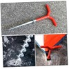 Totority 4Pcs Spiral Camping Stake Durable Ground Nails for Tents