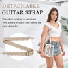 FAIME Clear Tote Bag for Women Stadium Approved,Woven Crossbody Handbag