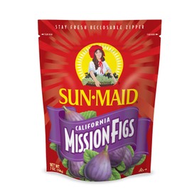 Sun-Maid California Dried Mission Figs, No added sugar, Non-GMO 7 oz (Pack of 12)