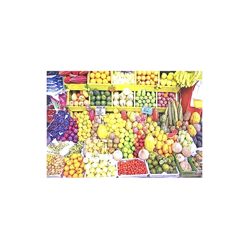 Produce Stand Lima Peru 650 Piece Puzzle