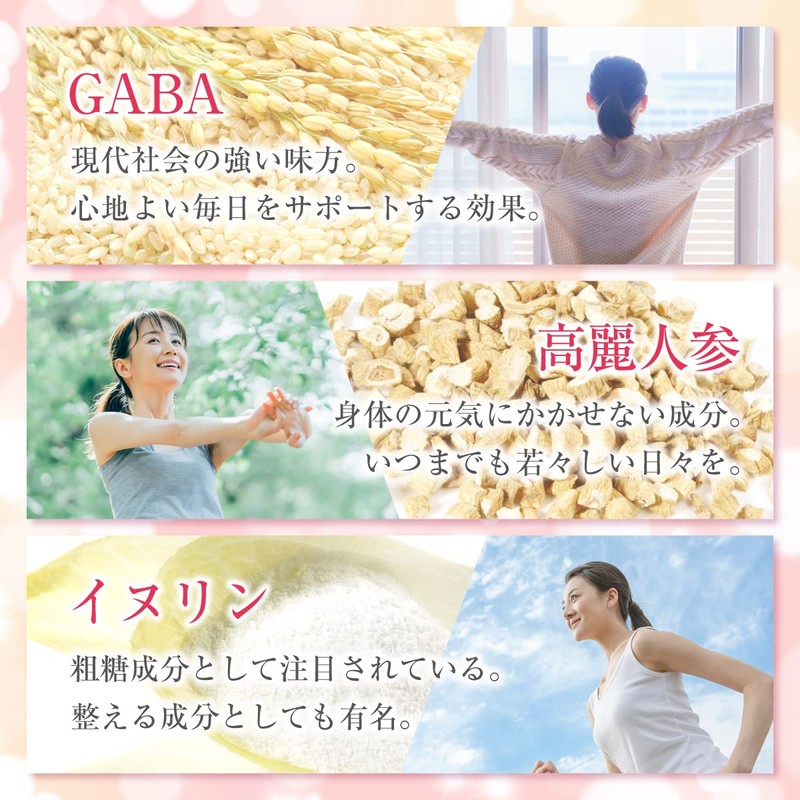 EQUAS エクオール 生成 大豆イソフラボン ラクトビオン酸 高麗人参 GABA コラーゲン ヒアルロン酸 １１種類の女性サポート成分配合