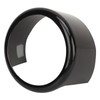 Front Grill Emblem Ring Glossy Black Exterior Badge Decoration Cover