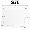 Halyuhn 8.5 x 11 Acrylic Picture Frame 2Pack, Acrylic Photo