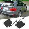 Tow Hook Cover, Duokon 1 Pair Rear Bumper Cover for