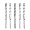 hsawbit 5PCS Masonry Drill Bits Set with SDS Plus Shank,
