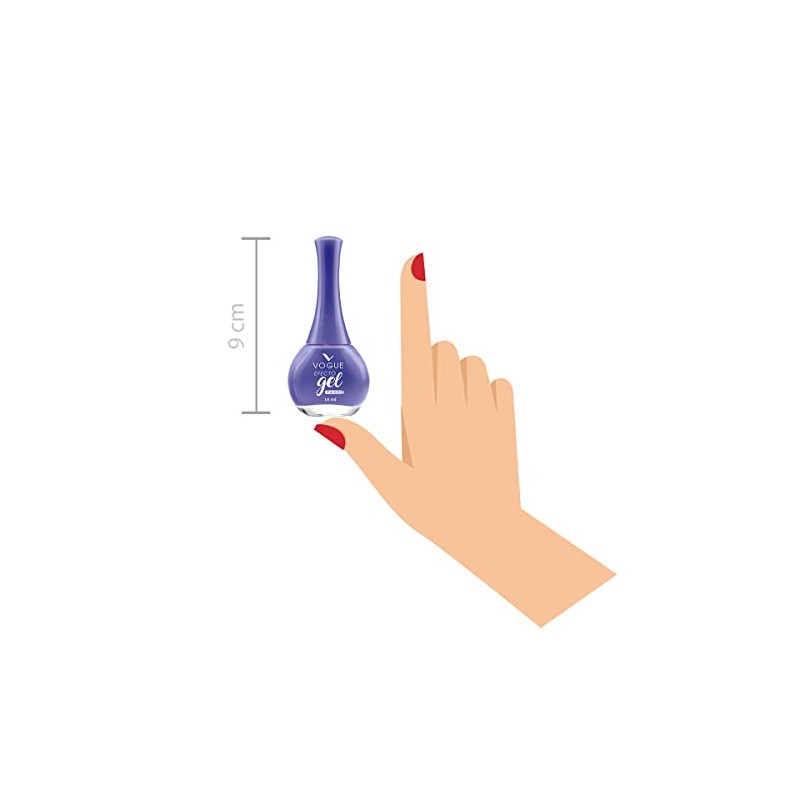 VOGUE Esmalte De Uñas Efecto Gel Celebra tu Belleza, tono