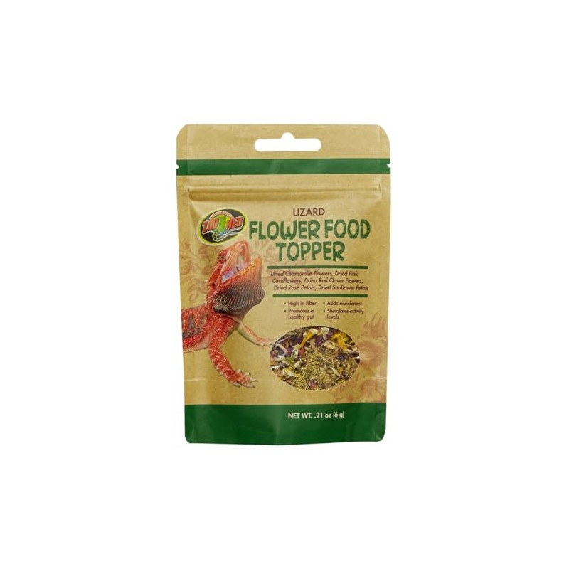 Zoo Med Lizard Flower Food Topper 0.21 oz.