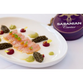 GUARANTEED OVERNIGHT! Fresh Russian Osetra Farmed Sturgeon Caviar - 1 oz