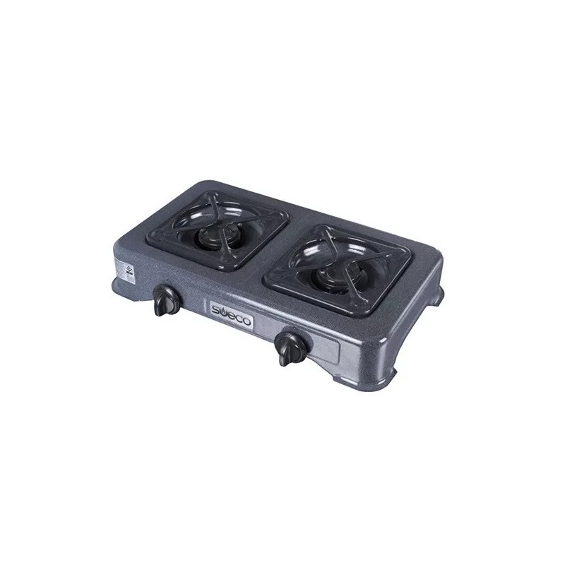 SUECO Double Burner Portable Gas Stove -