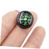 SUPVOX Mini Pocket Compass 15mm Miniature Liquid Compass for Outdoor